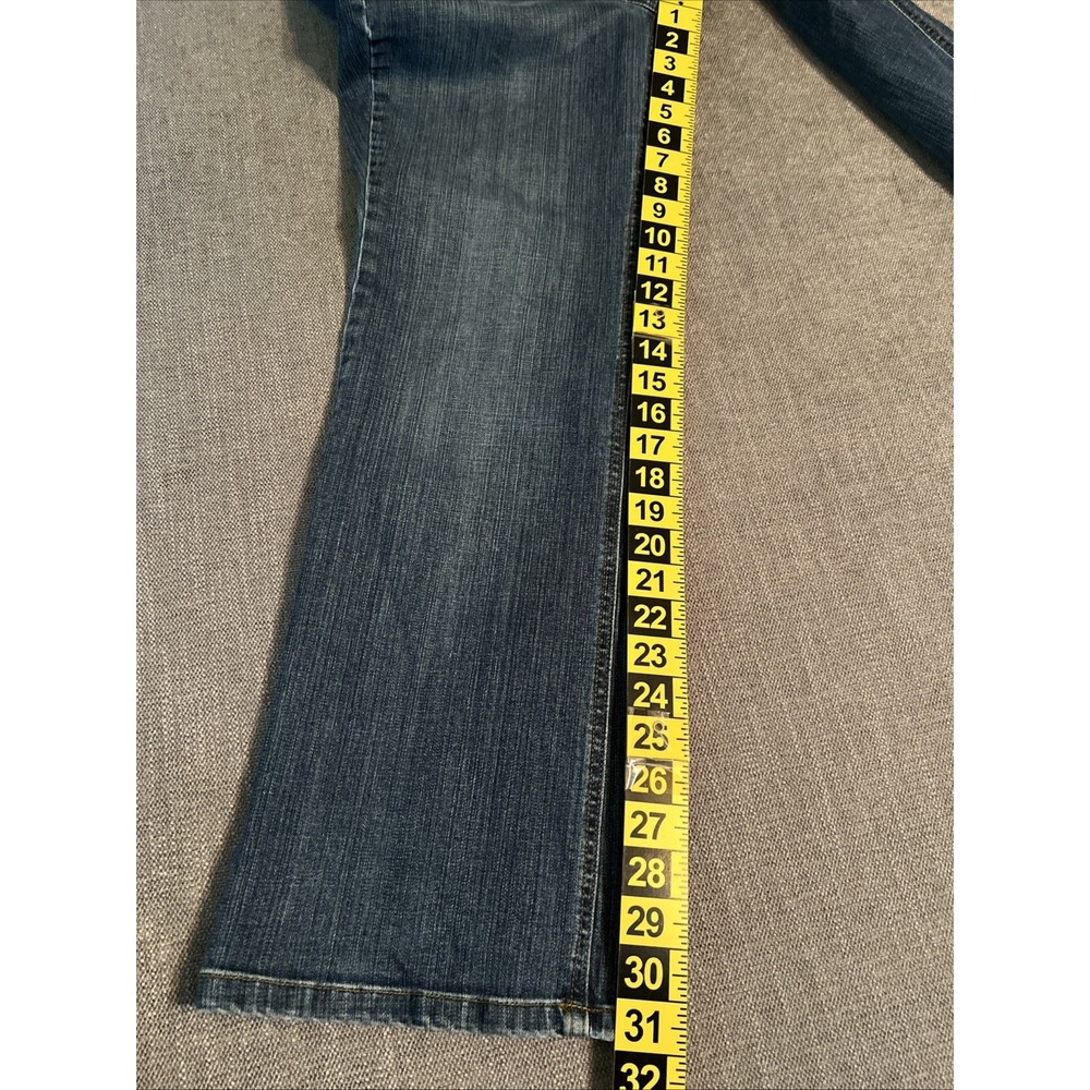 Lands End Low Rise Bootcut Jeans Mens SZ 33 X 31 - Picture 8 of 10